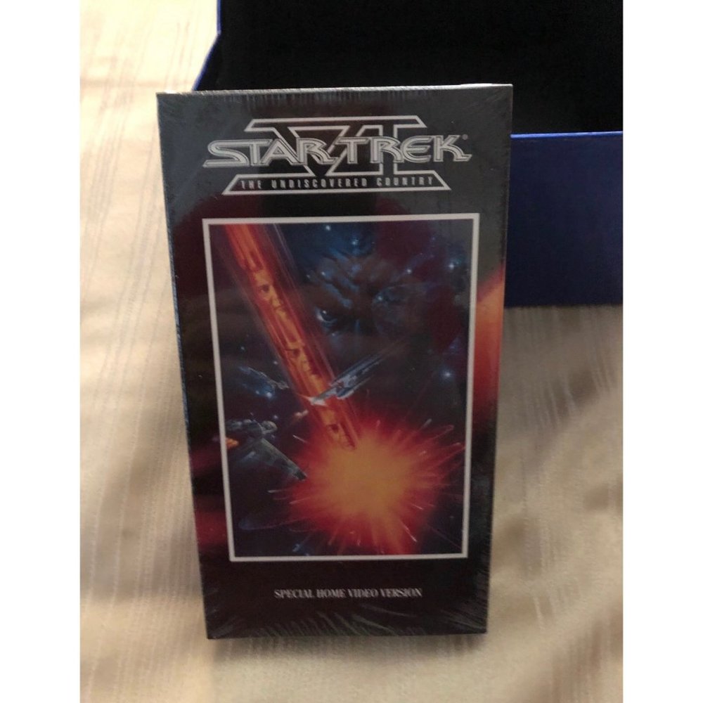Star Trek The Movie Collection Set of 7 Original VHS - New Sealed in Slip Case